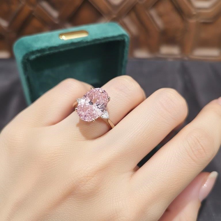 18K/Italy Solid Yellow Gold Filled Ring -(stamped)-Warranty Quality-8US