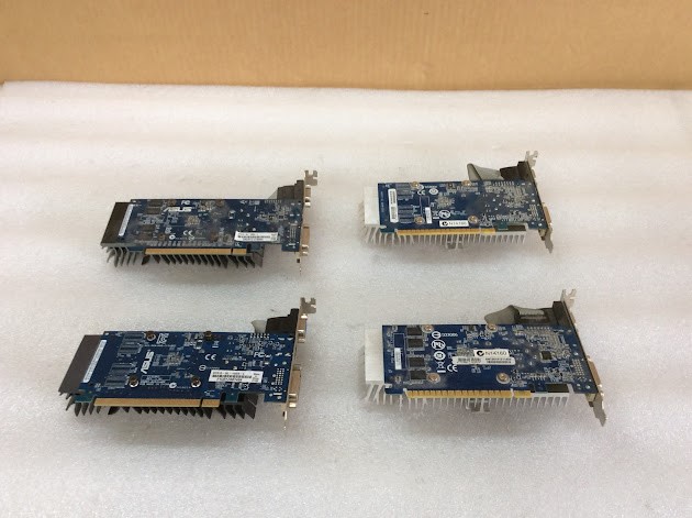 GIGABYTE GEFORCE GT610&ASUS GEFORCE GT610 GRAPHICS CARD (Lot of 4)