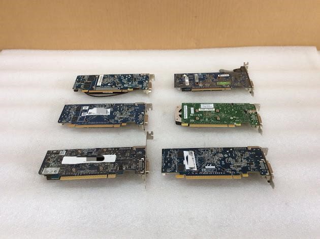 NVIDIA QUADRO K620&GIGABYTE GEFORCE 210D3&GRAPHICS CARD (Lot of 6)