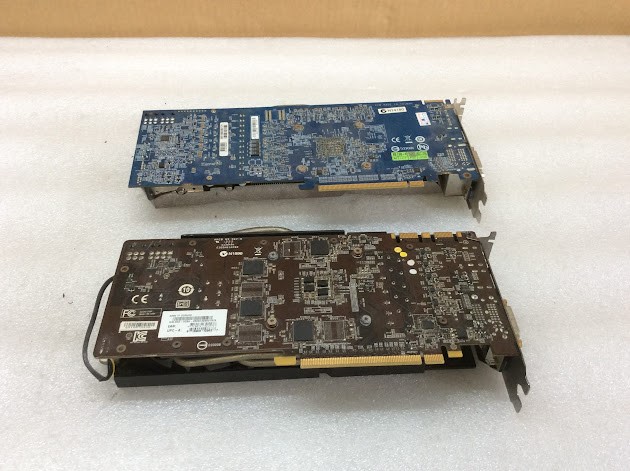 MSI GEFORCE GTX 760&GIGABYTE RADEON HD 6870 GRAPHICS CARD (Lot of 2)