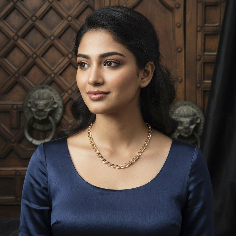 18KGoldFilled /Italy Stamped Figaro Chain -50cm