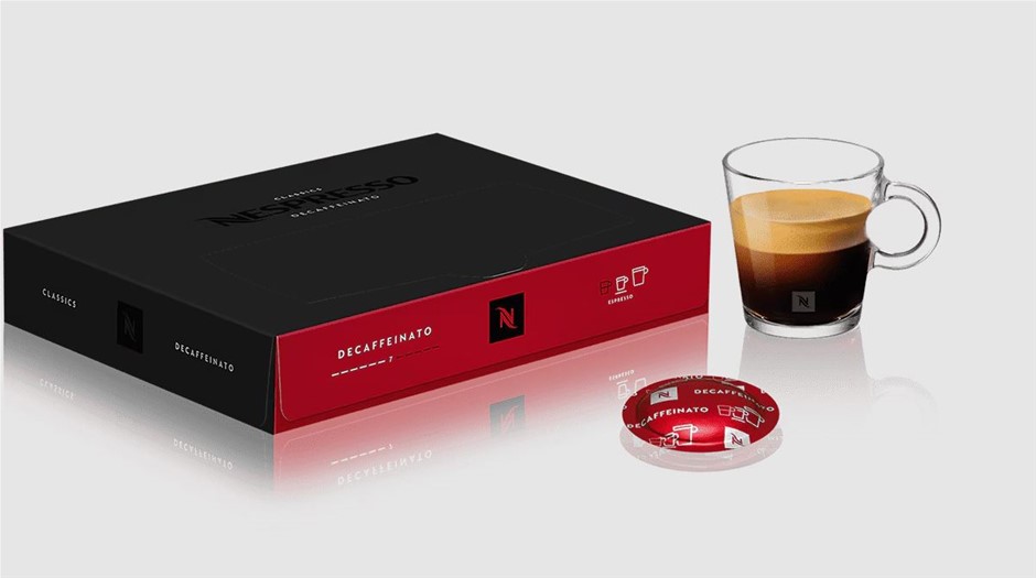 NESPRESSO CLASSICS 50 Capsule Box, Decaffeinato. Best Before: 01/2026.