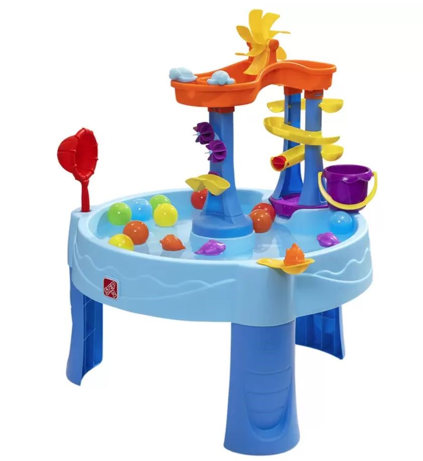 STEP2 Rushing Rapids Water Table. Water table basin, legs and tower. 21 pie