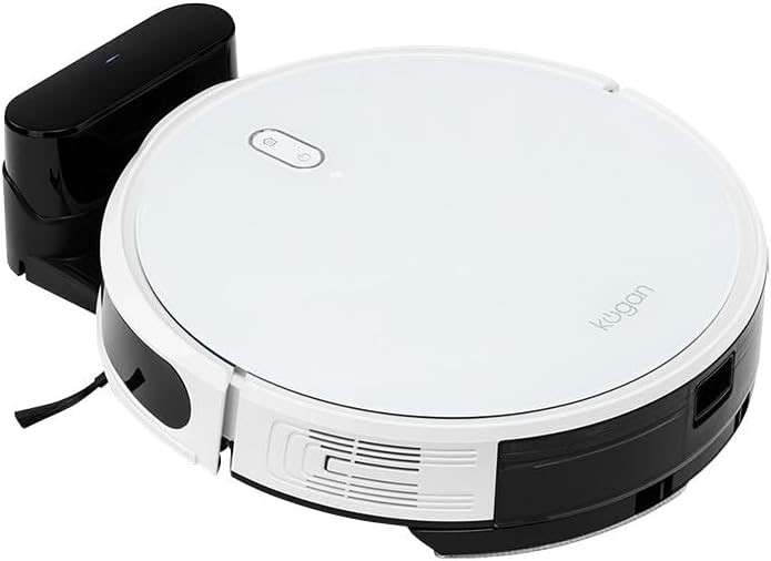 KOGAN SmarterHome™ LX14 Laser Robot Vacuum Cleaner And Mop (White).