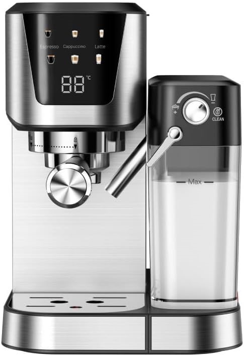 KOGAN Espresso Coffee Machine With Milk Frother, KAZOCOFFMTA.