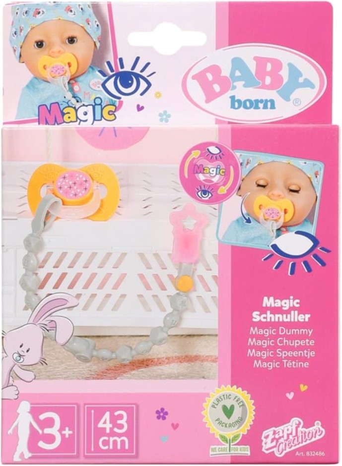 4 X BABY BORN Magic Dummy Chain. White Chain