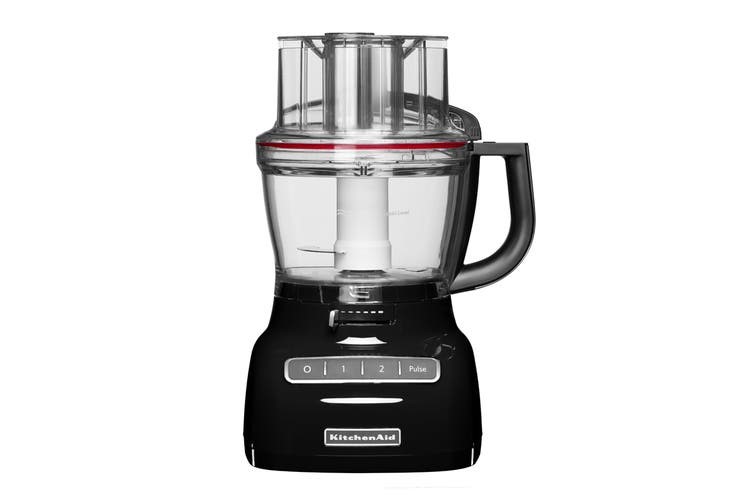 KITCHENAID Classic Food Processor, 3.1L Capacity, 300W, Colour: Onyx Black,