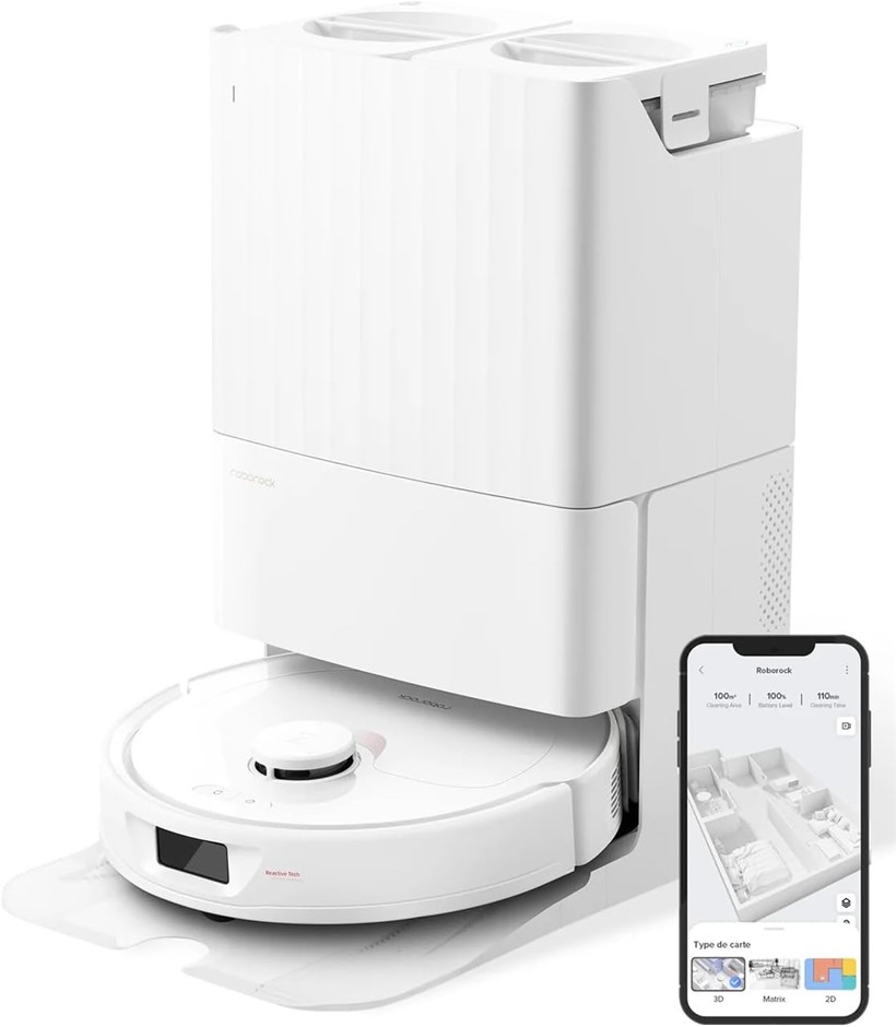 ROBOROCK Q Revo Vacuum & Mop Robot with Suction Station (Suction Power 5500