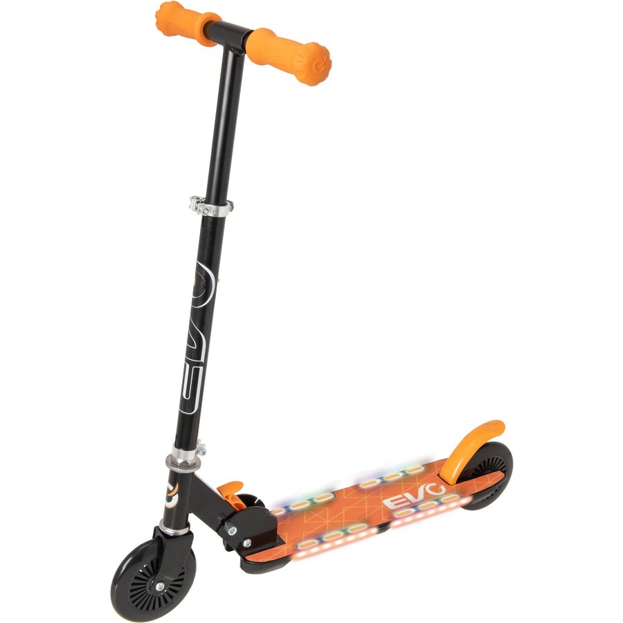 EVO Light Flash Scooter Orange.