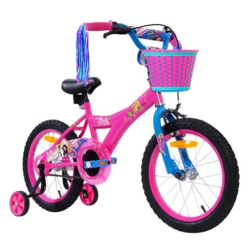 BARBIE 40cm Bike with Training Wheels for Kids.