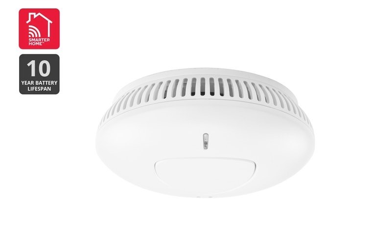 3 x KOGAN SmarterHome™ Interconnected Photoelectric Smoke Alarm Add-On.