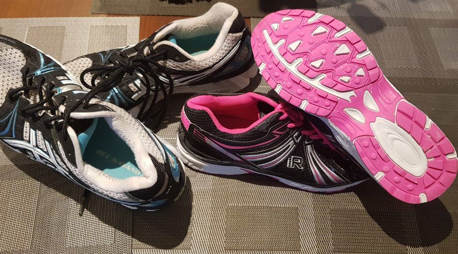 Tiger Asic del kayano 10, Raiders Sports 9. Used