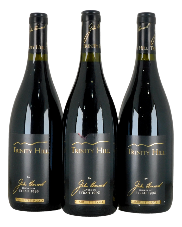 Trinity Hill Syrah 1998 (3x 750mL), NZ.