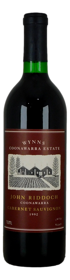 Wynns John Riddoch Cabernet Sauvignon 1992 (1x 750mL), Coonawarra