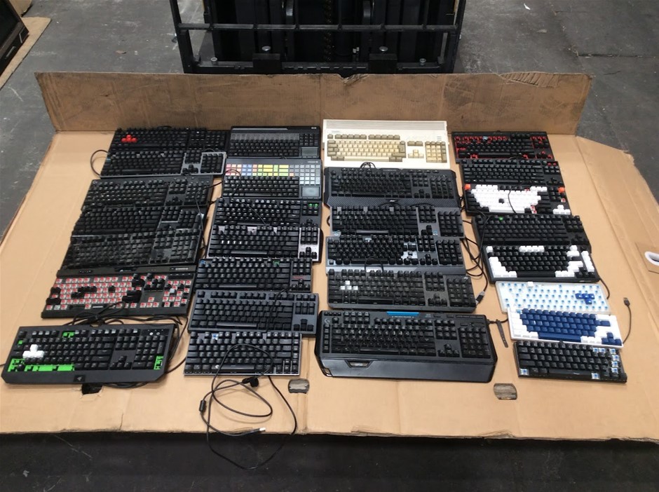 Mixed Brand Mechanical Keyboard (Lot of 28)