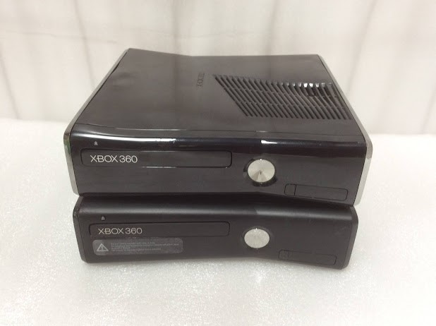 Microsoft Xbox 360 S 1439 Console Black (Lot of 2)