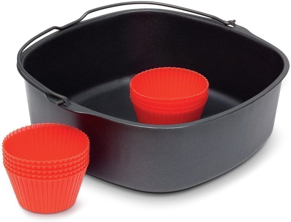 PHILIPS Baking Master Accessory Kit Pan and Silicone Muffin Cups suitable f