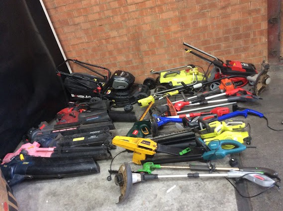 Ozito/GMC/Ryobi Mixed Brand and Model Garden Power Tools