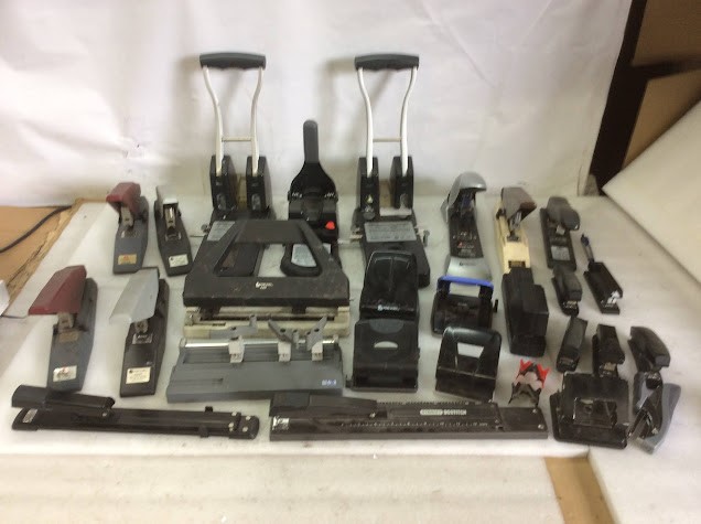 Rexel Mixed Brand and Model Staplers/Adjustable Punch