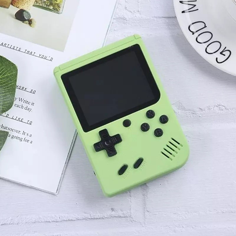 RETRO Handheld Game Console with 500 Classic Games (Green)
