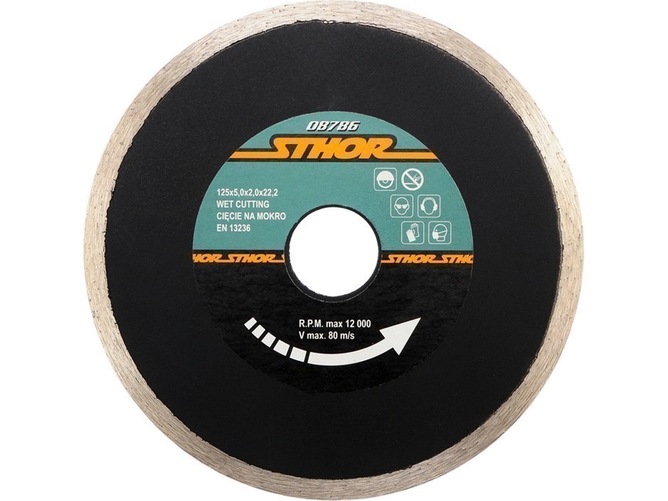 5 x Diamond Cutting Blades 125mm, Wet Cutting.