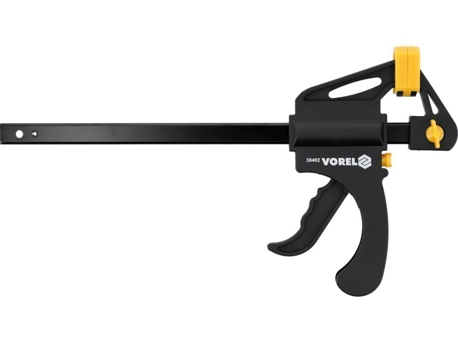 2 x VOREL 200mm Plastic Quick Release Clamps.