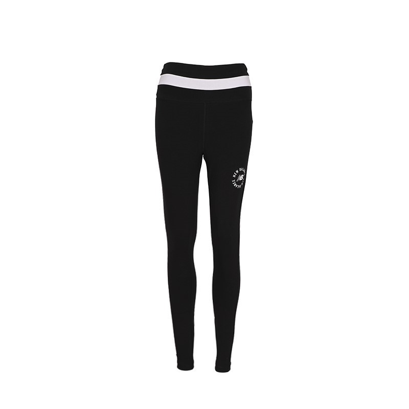 2 x NEW BALANCE Women's Leggings, Size S, 92% Cotton, Black (BK), WP21800.