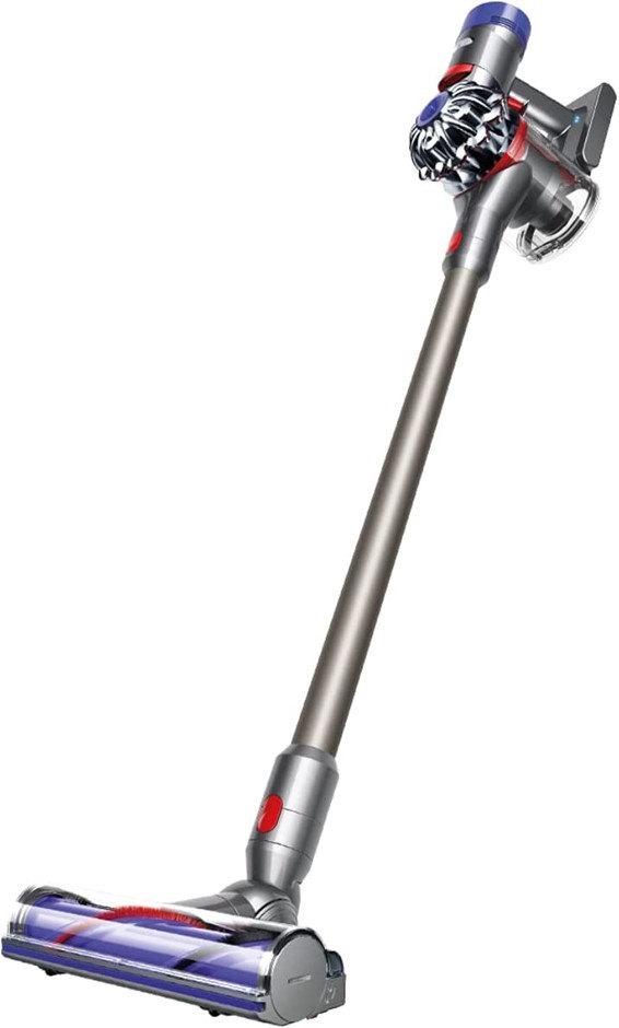 Dyson V8 Animal Handheld Vacuum Cleaner. Color: Gold/Purple.