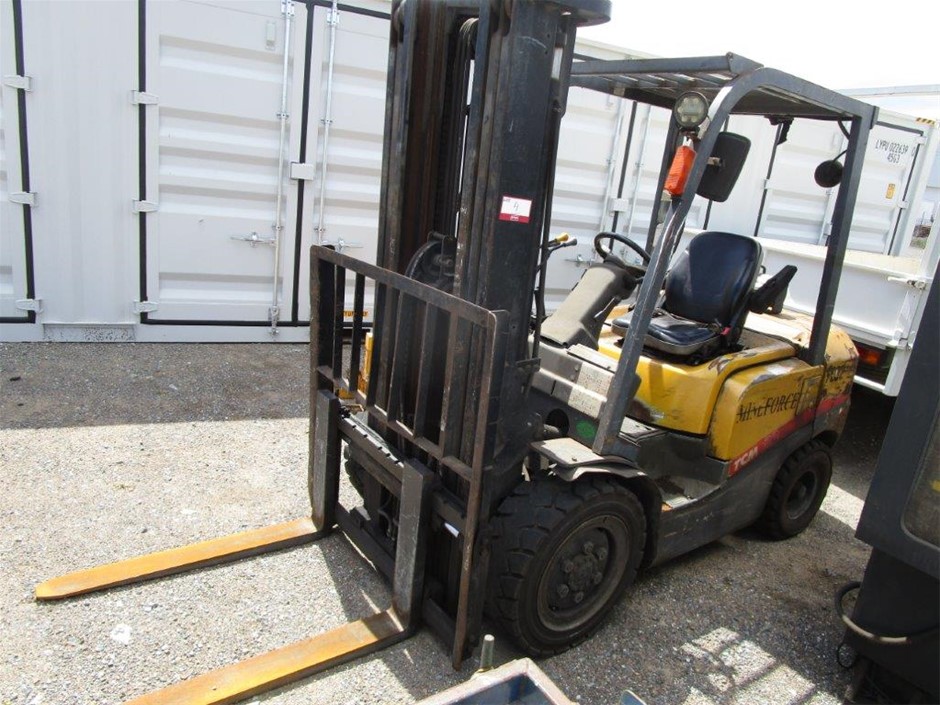 2008 TCM FGH30 4 Wheel Counterbalance Forklift