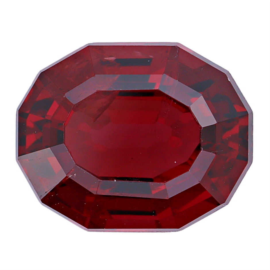 3.73 Carats Reddish Pink Garnet