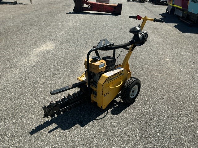 Ground Hog 75x300mm Petrol Powered Trencher Machine