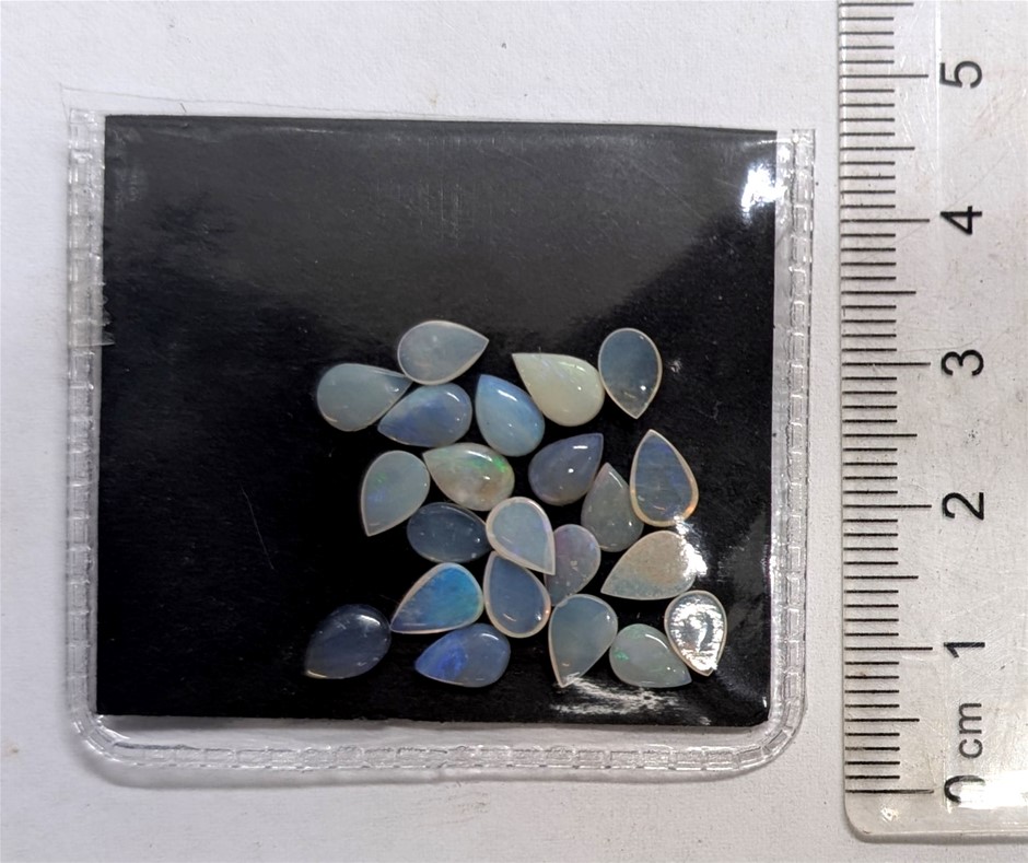 6 carats Pear shapenOPAL Solids Gemstones