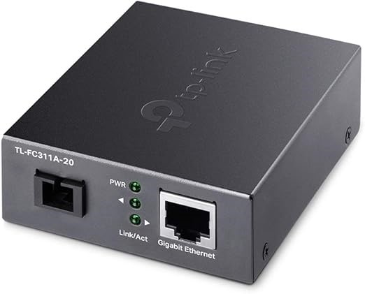 TP-Link Gigabit WDM Media Converter, 1 x 10/100/1000Mbps Auto-Negotiation R