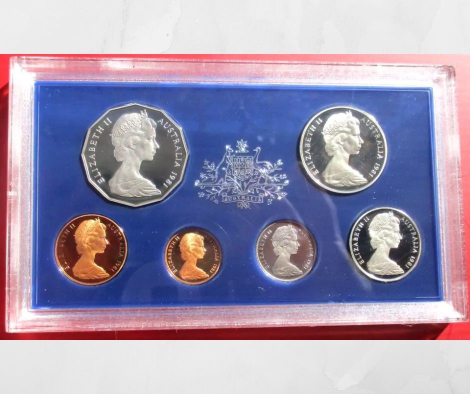 1981 Australia Six Coin Queen Elizabeth Proof Set-High