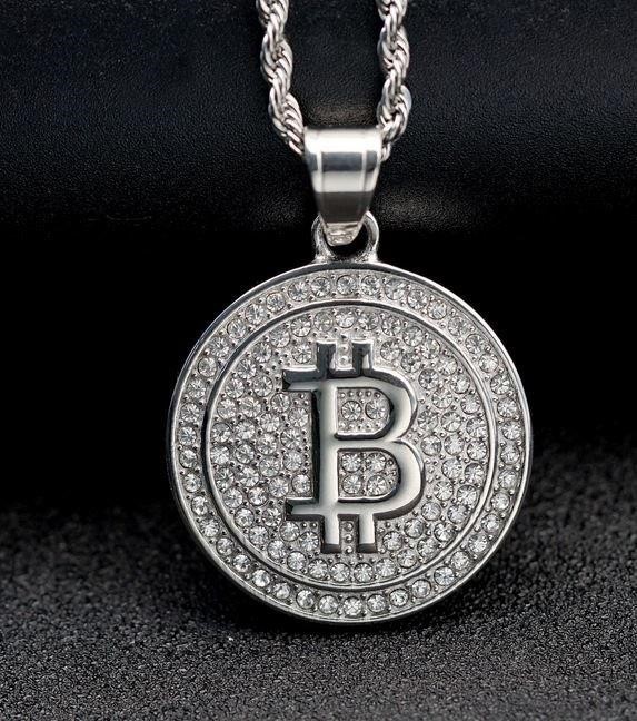 Italy 925 Silver Hip Hop Men's Necklace (Stamps)-Free Chain