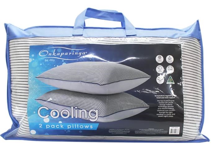 ONKAPARINGA 2pk Cooling Pillow.