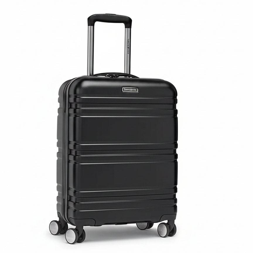 SAMSONITE Parallax Hardside Luggage Case, Carry-on, Black (23x55x39cm)