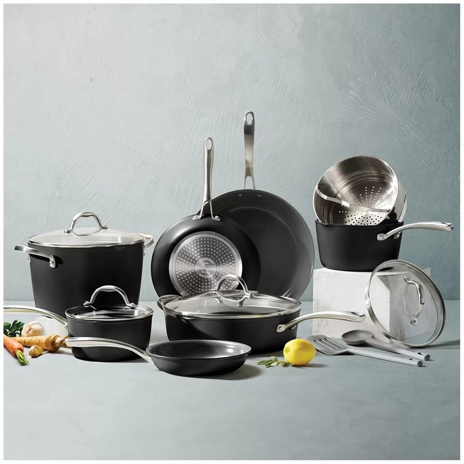 TRAMONTINA Ceramic Cookware Non-Stick 12 Piece Set