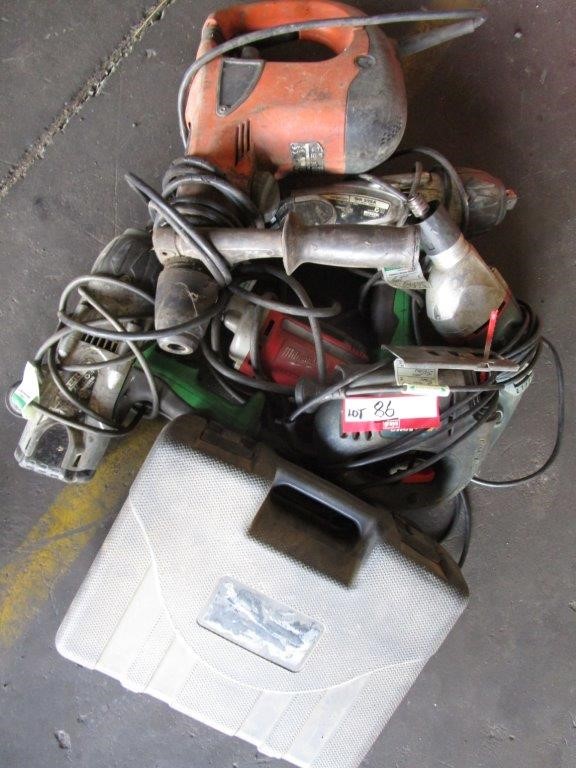 Qty Corded Power tools