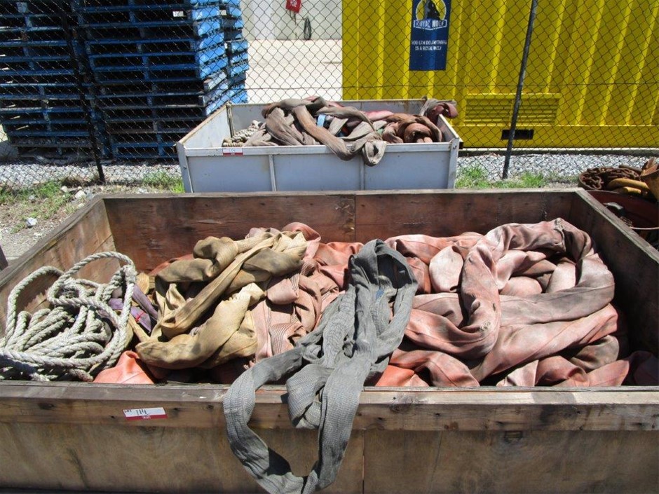 Large Qty Mixed Soft Lifting Slings