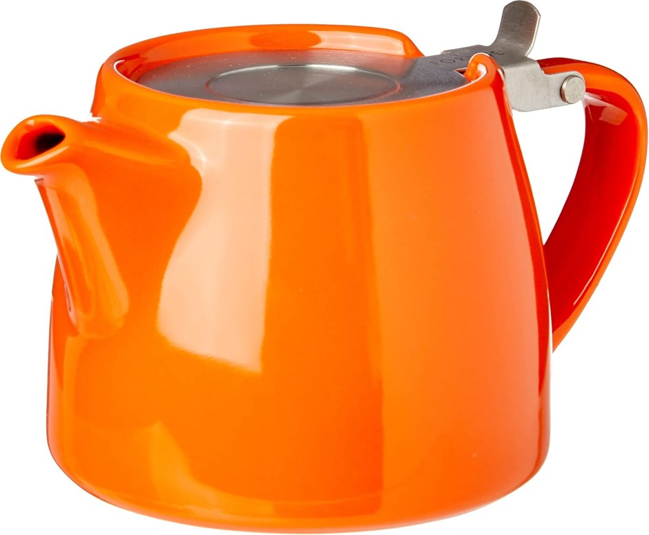FORLIFE Tea People Stump Teapot, Carrot.