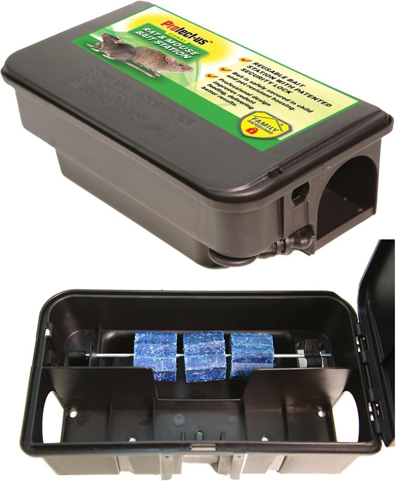 6 x PROTECT-US Coral Rat & Mouse Station.