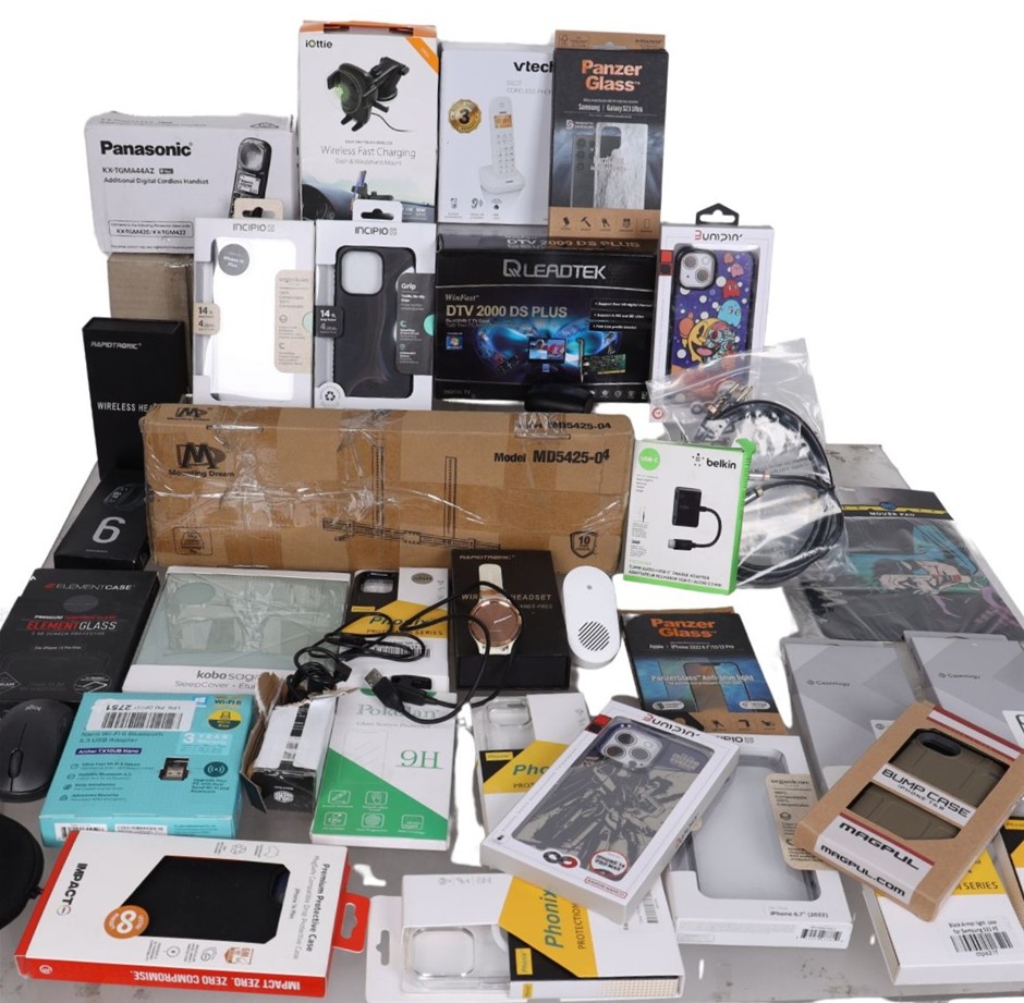 20 x Assorted Electronics and Accessories, INCL: LOGITECH, JABRA, GARMIN, E