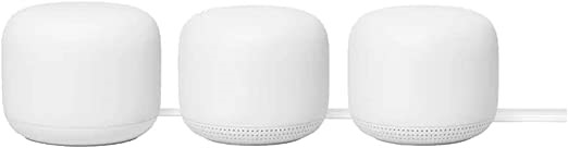 GOOGLE Nest WiFi Router and 2 Points (Snow) - AU/NZ Model.
