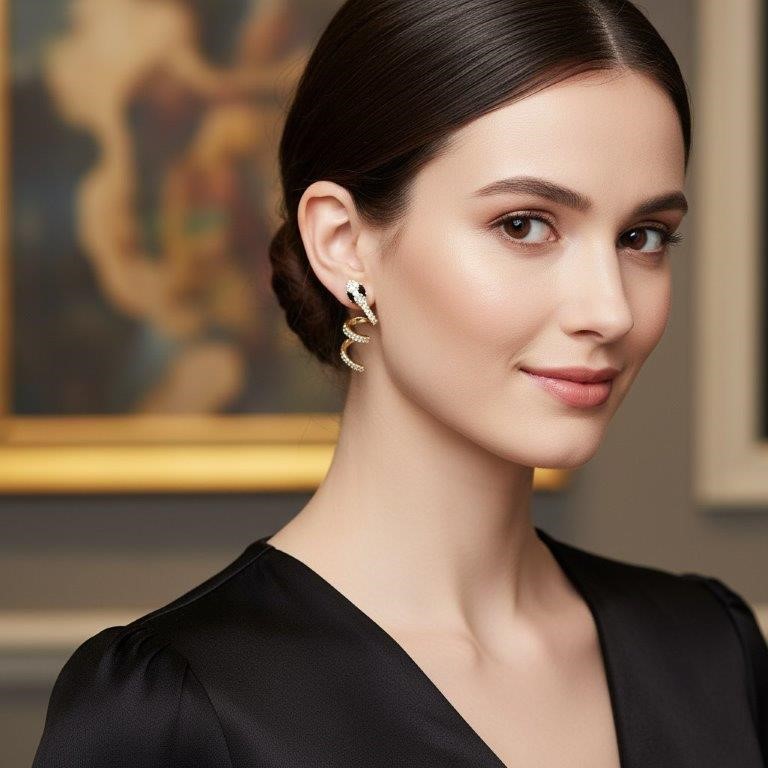 Jewelzmerchants 18k/Italy Gold Filled Jewellery,Free Gift$50