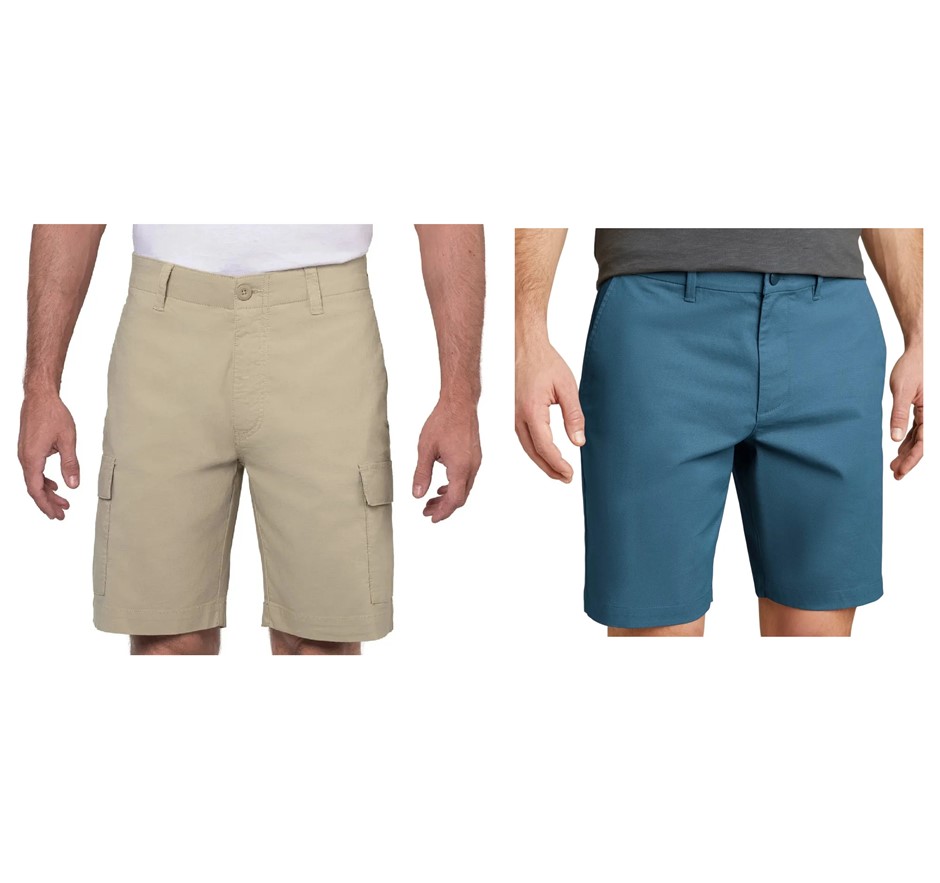 2 x Assorted Men's Shorts, Size 42, Incl: WEARFIRST & ENGLISH LAUNDRY, Tan