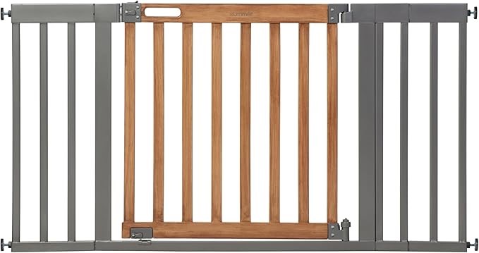 Summer West End Extra Wide Safety Pet and Baby Gate, 36"-60" Wide, 30" Tall