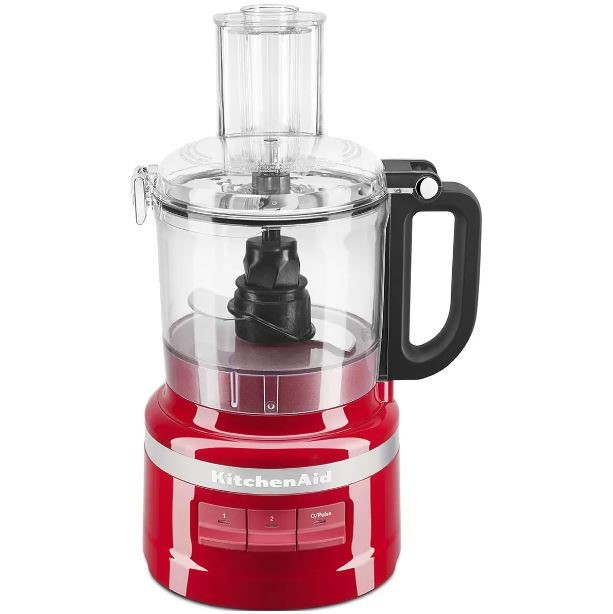 KITCHENAID 7 Cup Food Processor, Empire Red, Model 5KFP0719AER.