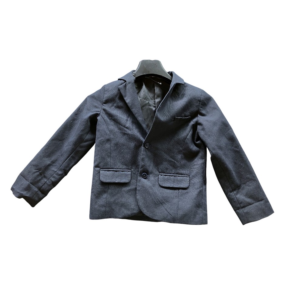 TILT Kids' Blazer, Size 6, Navy.
