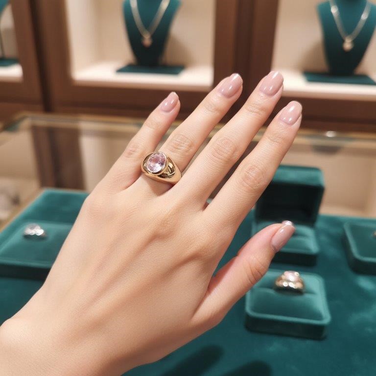 18K/Italy Solid Yellow Gold Filled Ring -(stamped)-Warranty Quality-10US